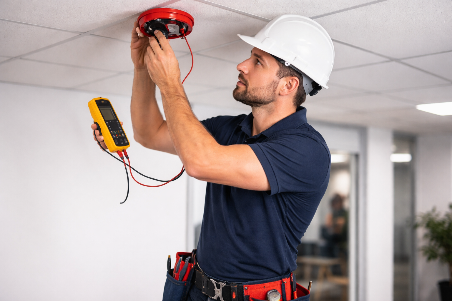 fire alarm installer